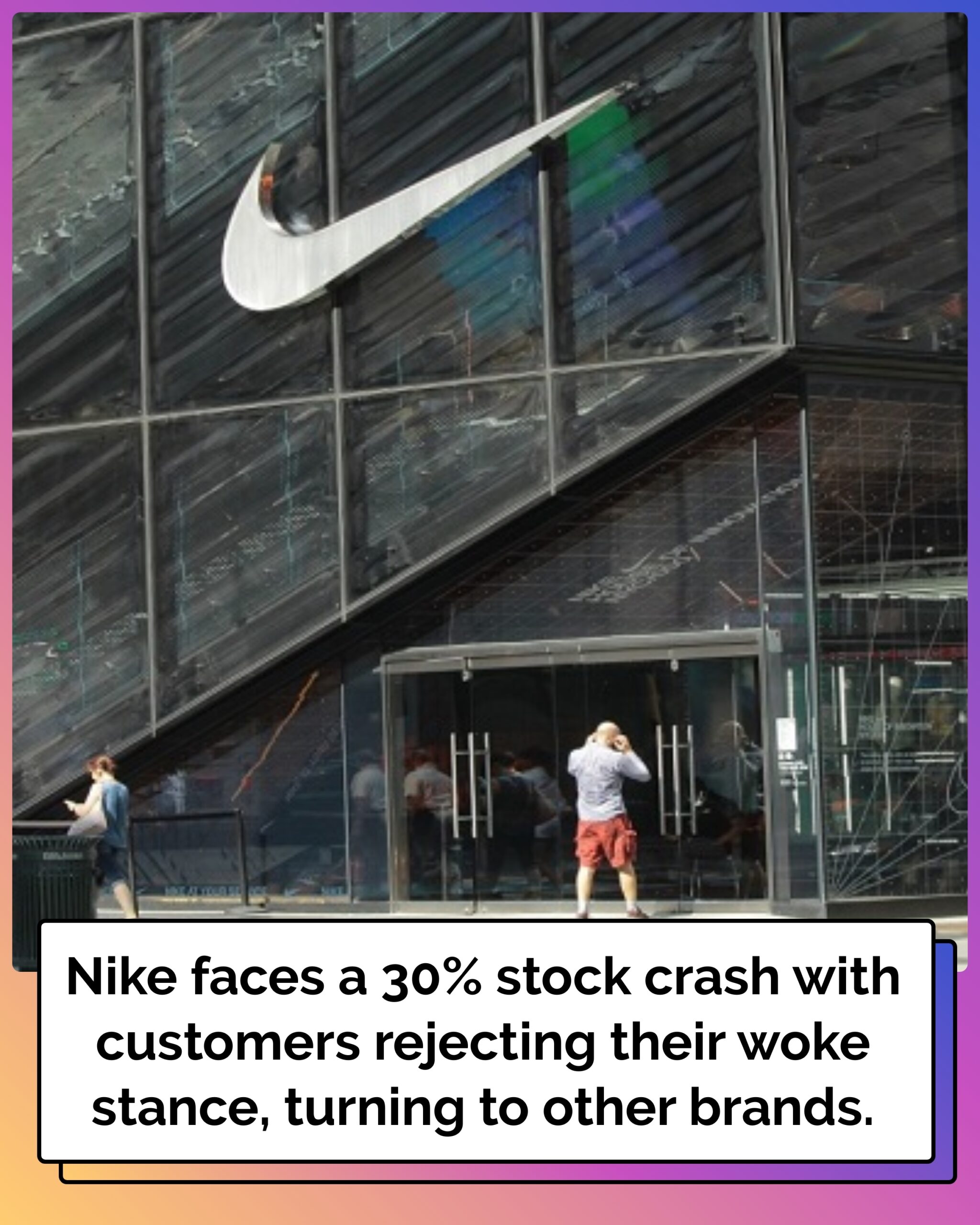 Nike’s Stock Crashes 30% As Customers Reject Woke Agenda, Turn To Competitors