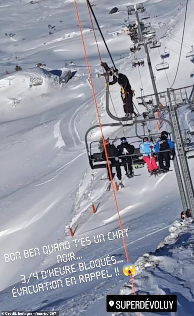 Winter Holiday Nightmare As French Alps Chairlift BREAKS Mid-Air Leaving More Than 240 Skiers Stranded