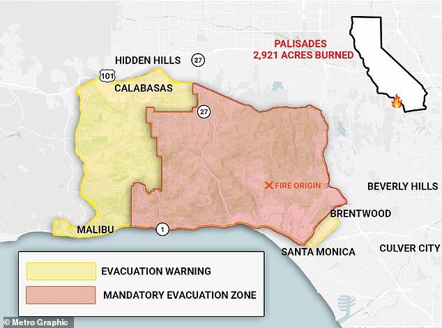 Two People DEAD and THOUSANDS Evacuated As Wildfires Take Over Los Angeles