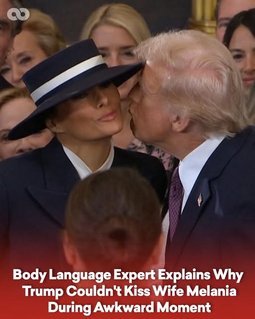 Explaining the Awkward Moment Between Trump and Melania