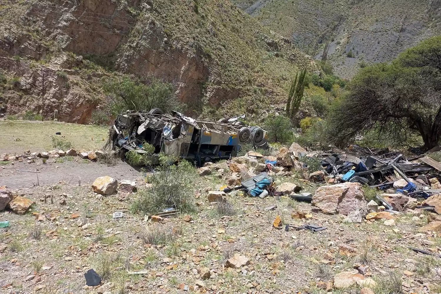 At Least 28 People Killed After Bus Plunges More Than 2,500 Feet into Ravine