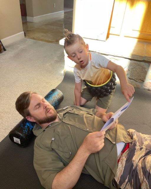 MY HUSBAND THOUGHT HE COULD REST HIS BACK—BUT OUR SON HAD OTHER PLANS
