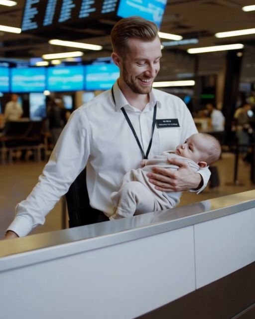 I FOUND A BABY LEFT IN AN AIRPORT TERMINAL — 5 YEARS LATER, A WOMAN BOARDED MY FLIGHT AND SAID, “YOU TOOK WHAT WAS MINE”