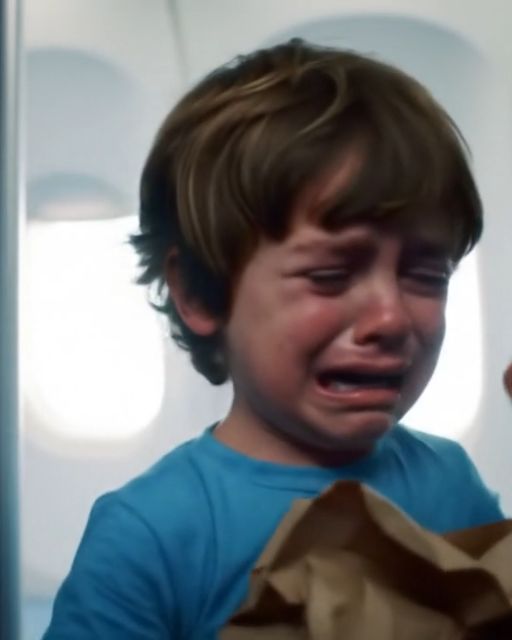 I Found A Little Boy Crying In The Airplane Bathroom, Clutching A Paper Bag, And He Wasn’t On The Passenger List