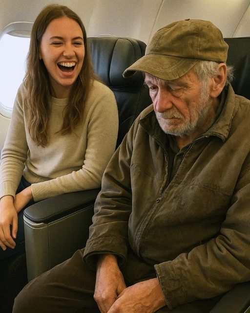 Passengers Laughed at an Old Man in First Class — Until a Flight Crew Member Stopped and Said This