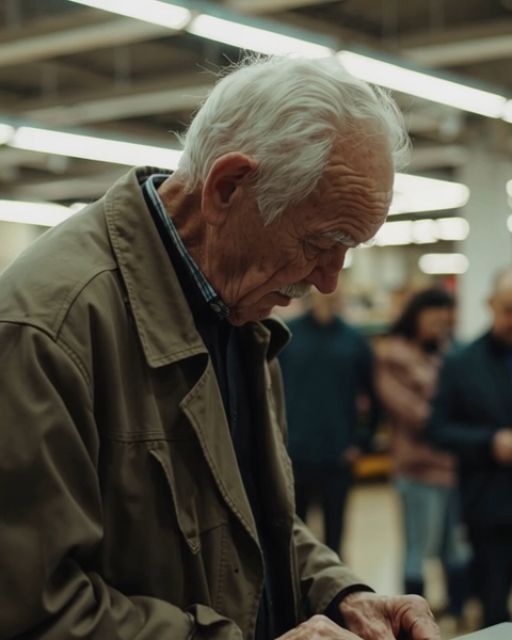 Grocery Shoppers Mocked The Old Man Counting Coins At Checkout — Until The Manager Came Out And Said This
