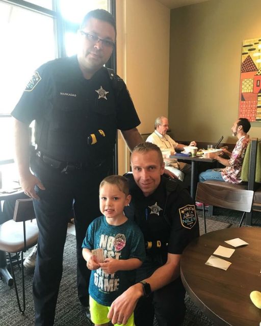 Was I Wrong For Taking A Photo Of My Son With Police Officers When His Dad Is Super Anti-Cop?