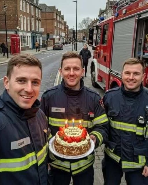 They Got Me A Birthday Cake At The Station—But I Know None Of Them Planned It