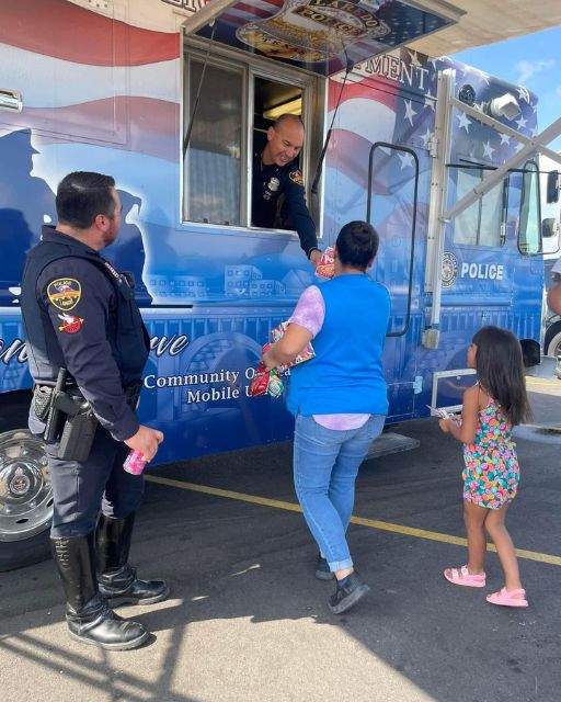 We Just Wanted A Snack From The Police Truck—But What They Handed My Mom Changed Everything