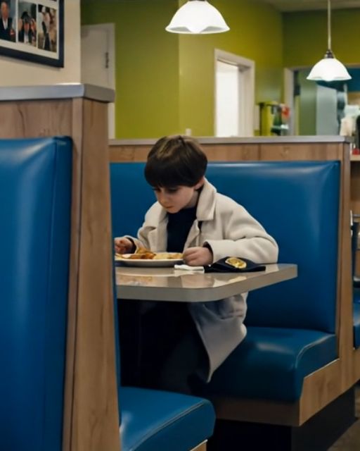 A Cop Bought Him Dinner—But It Was the Kid Who Left Something Behind