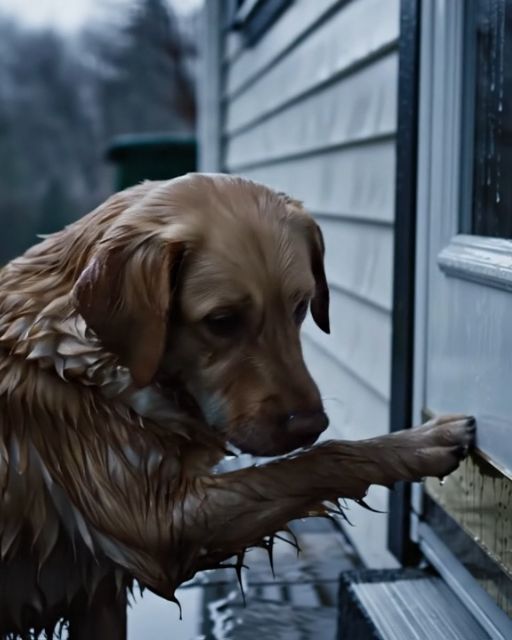 The Dog I Rescued Came Back Soaked and Panicked—Then Led Me to Something I Never Expected