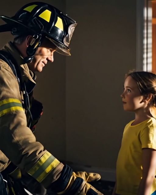 She Wouldn’t Crawl Out From Under the Bed—Until the Firefighter Whispered Just One Thing