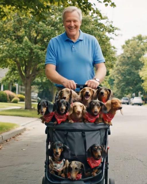 He Pushed A Stroller Full Of Dogs—And Then He Told Me Why