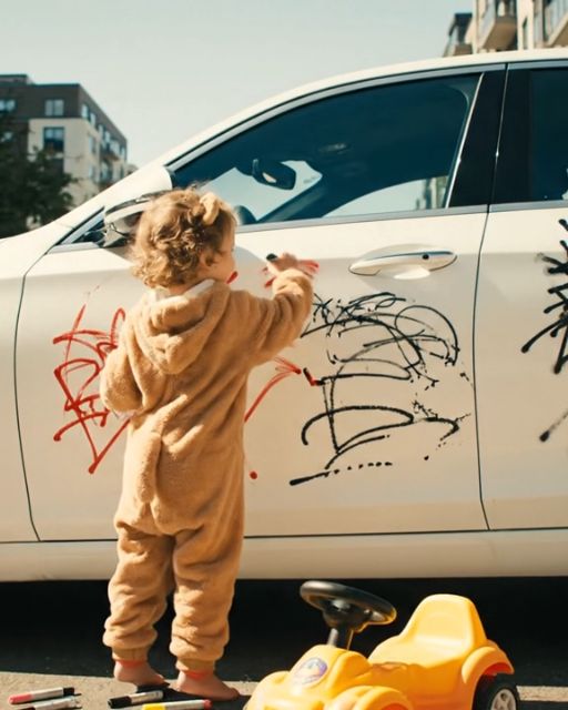 My Son Drew All Over My New Car—But What My Wife Said After Shook Me More