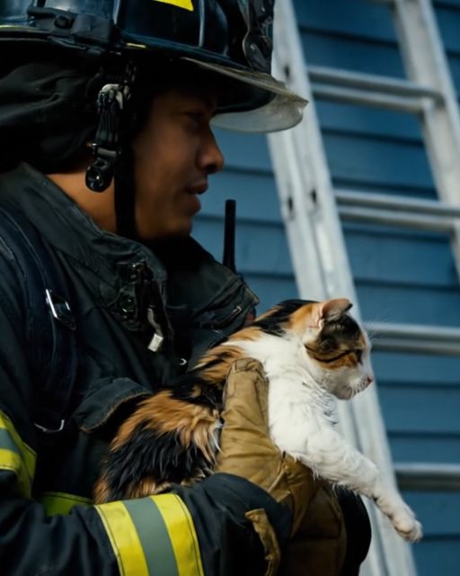 The Firefighter Saved My Cat—But When I Thanked Him, He Said Her Name First