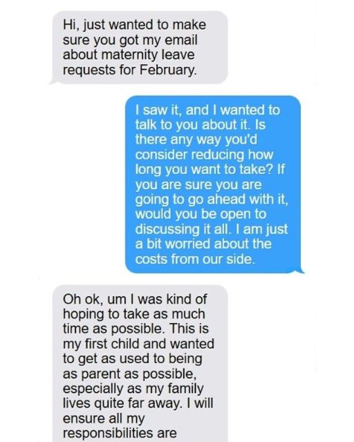 My Boss “Wanted To Talk” About My Maternity Leave—What She Really Meant Was A Warning