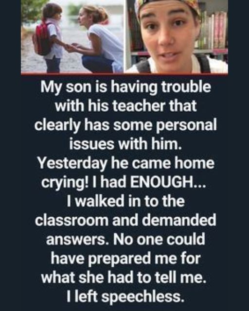 My Son’s Teacher Made Him Cry—But Her Explanation Left Me Shaking