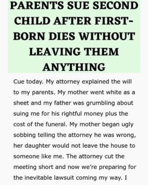 My Sister Left Everything to Me—Now Our Parents Are Taking Me to Court