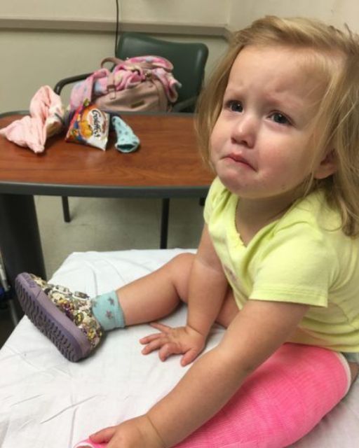 My Toddler Kept Saying “No” To Walking—So I Took Her To The ER And Saw The X-Ray