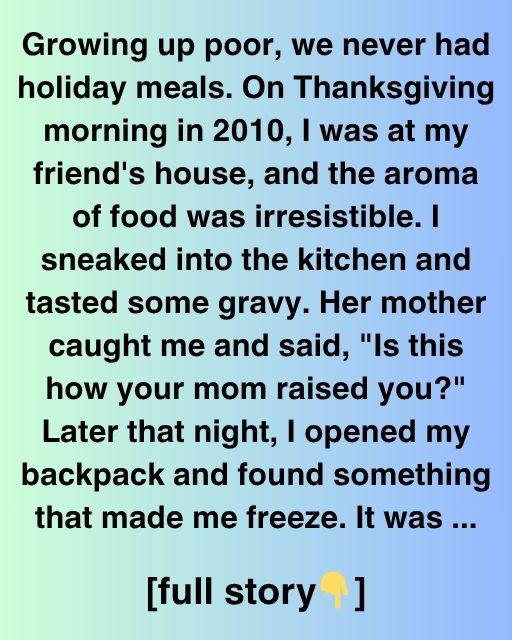 A Gravy-Stained Miracle: A Story of Hunger, Shame, and Unexpected Kindness