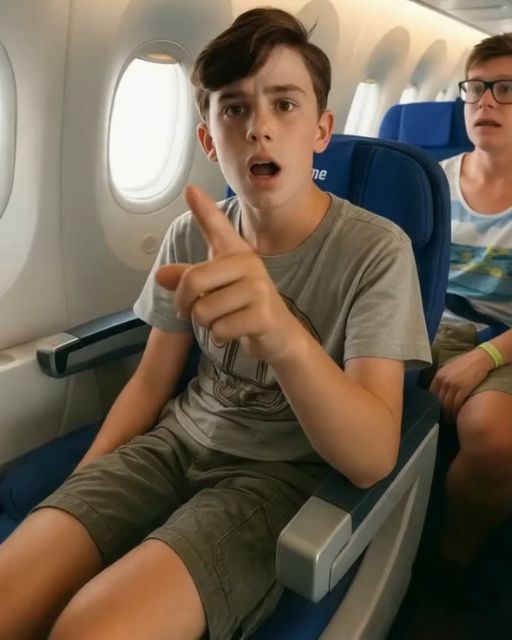 Spoiled Boy Mocks Stewardess, Until Familiar Voice Suddenly Stops Him