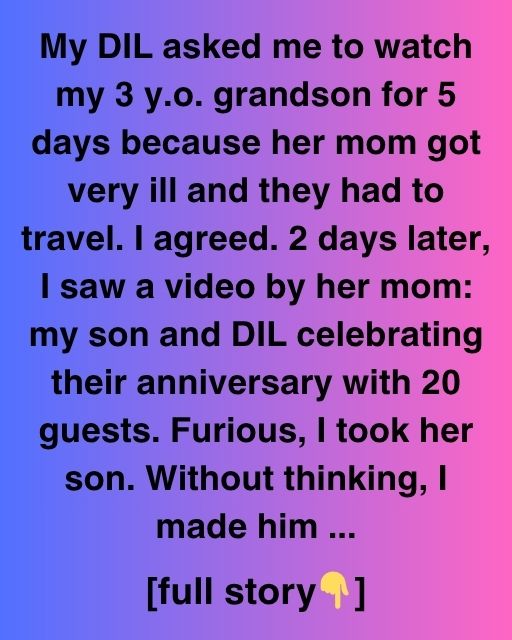 I Took My Grandson Away – And I Don’t Regret It