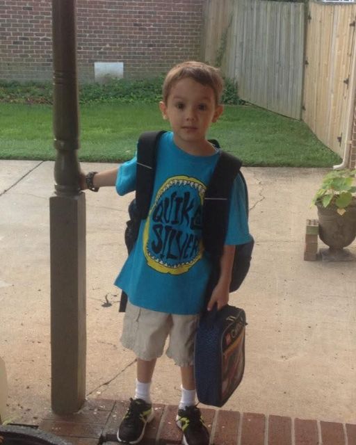My Nephew Asked For A “First Day” Photo—But His Lunchbox Had A Name None Of Us Knew