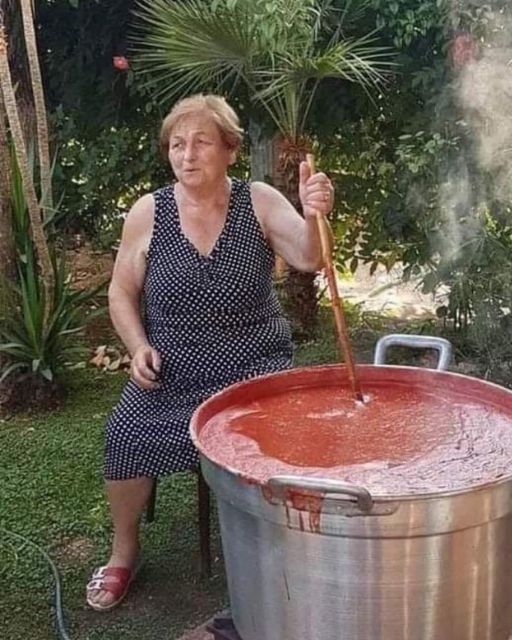 My Aunt Refused To Stop Making Sauce In The Yard—Even After The Police Came