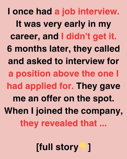 The Interview That Changed Everything