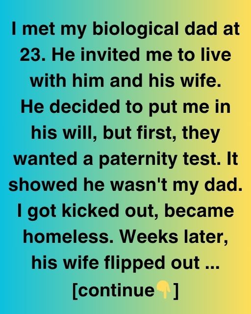 I Met My Biological Dad At 23 — What Followed Changed Everything
