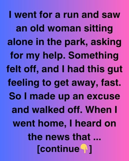 The Woman In The Park