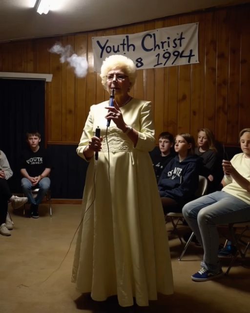 She Taught Us to Vape in a Church Basement—But Her Wedding Dress Told a Different Story