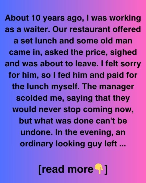 The Lunch That Changed Everything