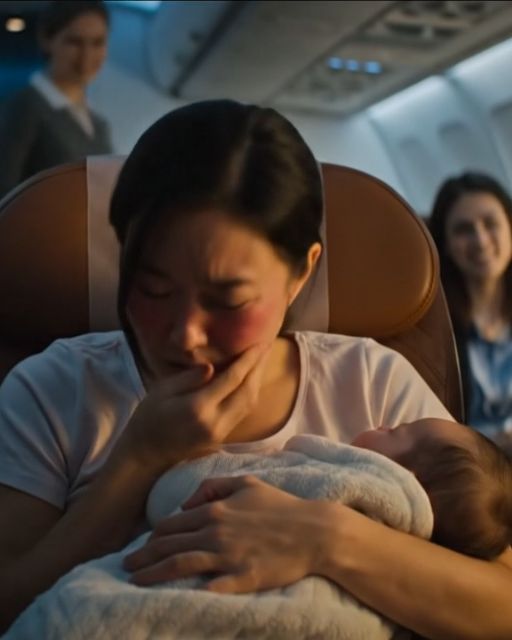 Business Class Passengers Laugh At Young Mom — Until The Baby’s Identity Is Revealed