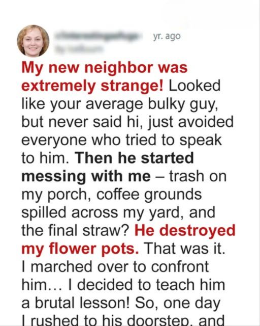 THE UNEXPECTED LESSON: A STRANGE NEIGHBORHOOD INCIDENT