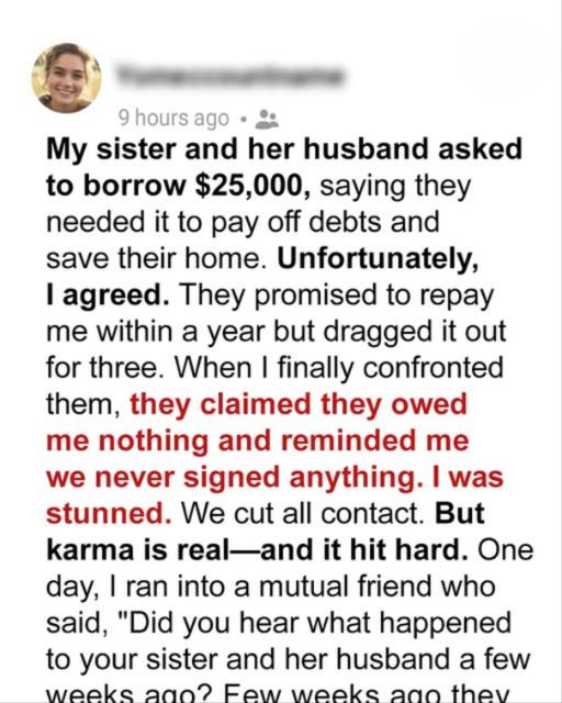 The Cost of Trust: A Sister’s Betrayal and a Hard Lesson Learned
