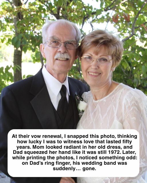 At Their Vow Renewal, I Snapped This Photo, Thinking How Lucky I Was to Witness Love That Lasted Fifty Years