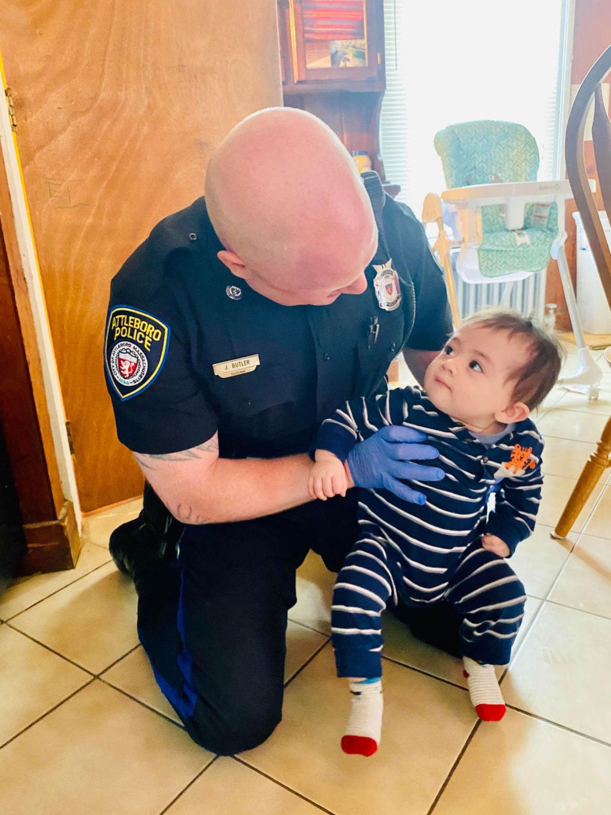 The Cop Kneeled Down and Said, “Where’s Your Mom, Little Guy?”
