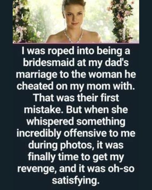 I Was Forced To Be A Bridesmaid In My Dad’s Affair Marriage—So I Got My Payback During The Photos