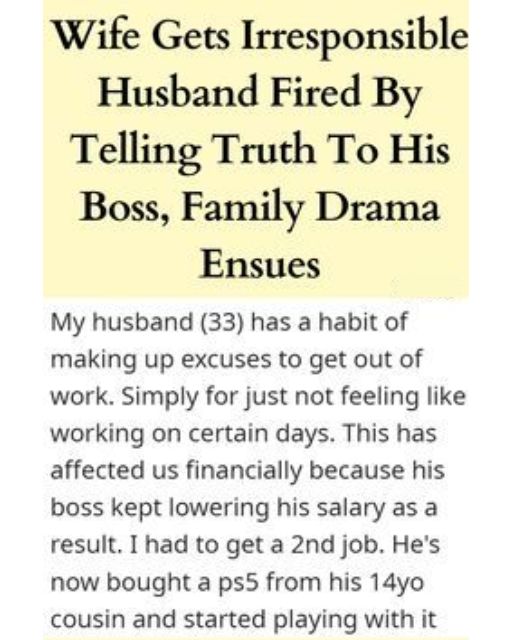 My Husband Kept Skipping Work For “Me Time”—So I Told His Boss The Truth