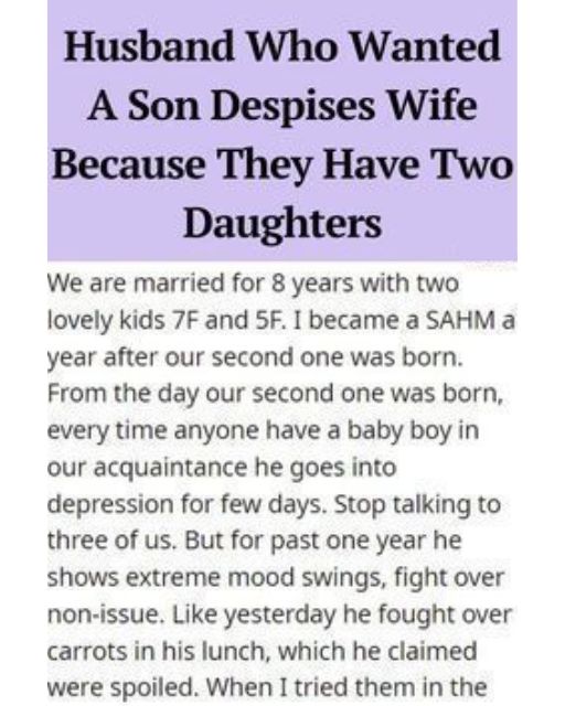 My Husband Shut Down After Our Second Daughter—Now He Resents All Three Of Us