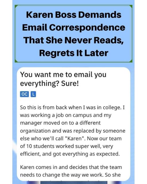 My New Boss Demanded I Email Her Everything—So I Did, and She Drowned in It