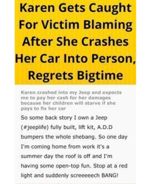 She Rear-Ended Me at a Red Light—Then Demanded I Pay Her Because She’s a Mom