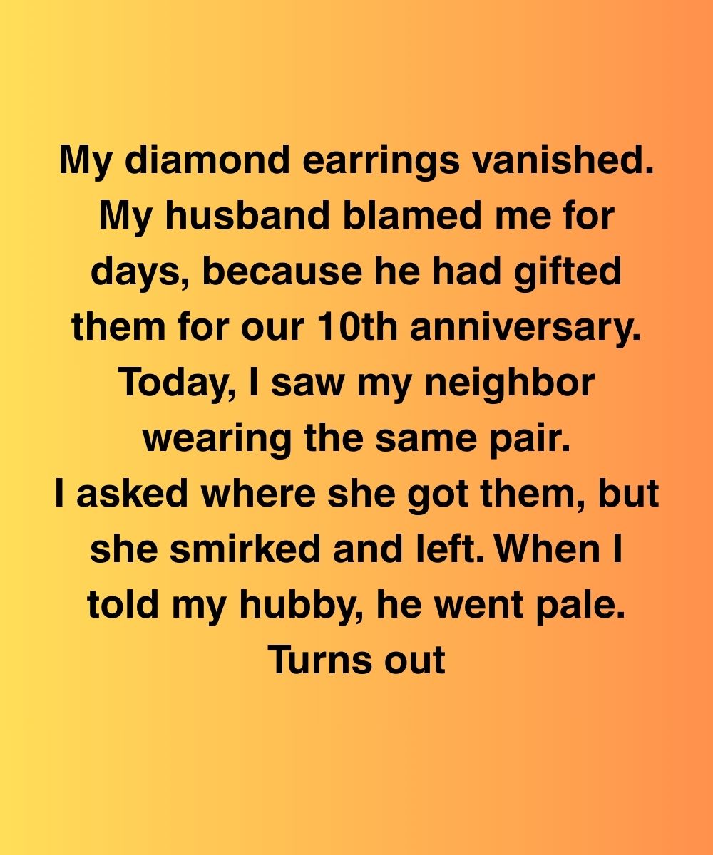 My Diamond Earrings Disappeared—But The Real Theft Was Much Worse