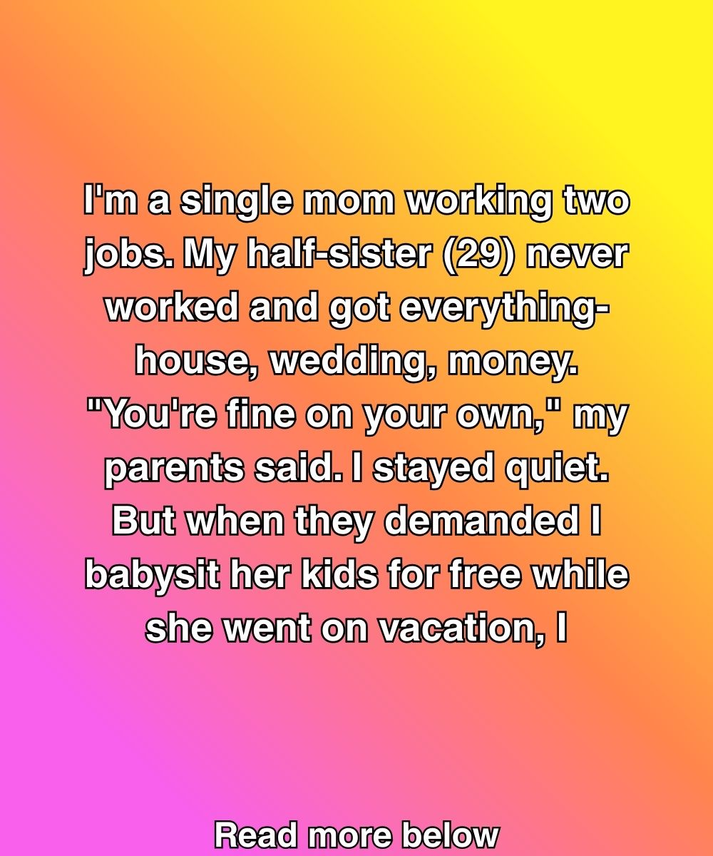 I Refused To Babysit My Sister’s Kids—Then My Parents Cut Me Off Entirely