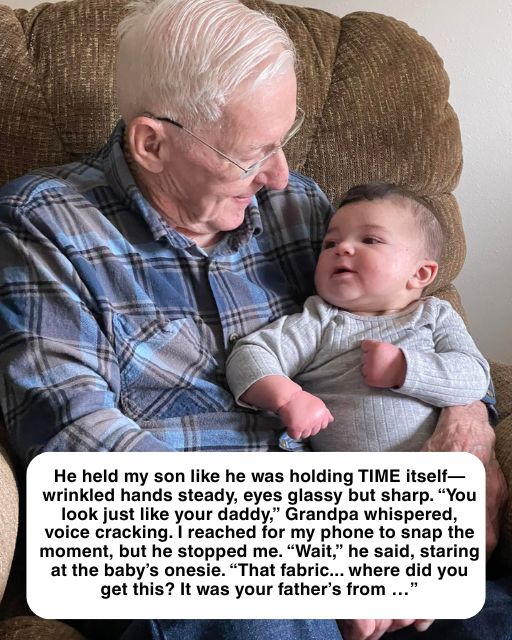 He Held My Son Like He Was Holding Time Itself