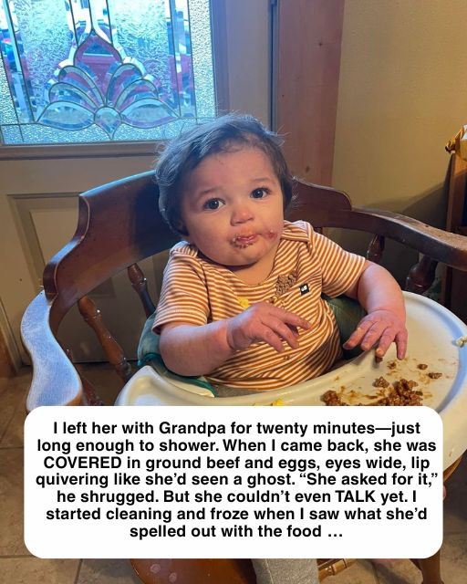 I Left Her With Grandpa For Twenty Minutes – Just Long Enough To Shower