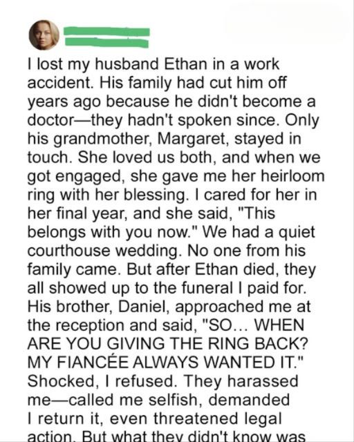 The Ring I Was Never Meant To Return