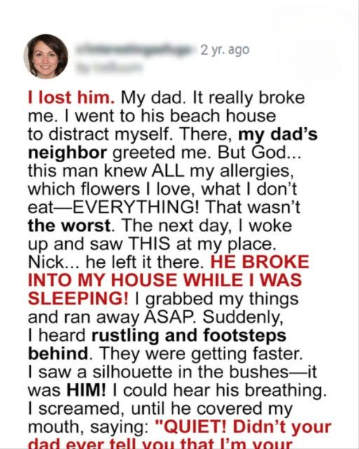 I Lost Him. My Dad. It Really Broke Me