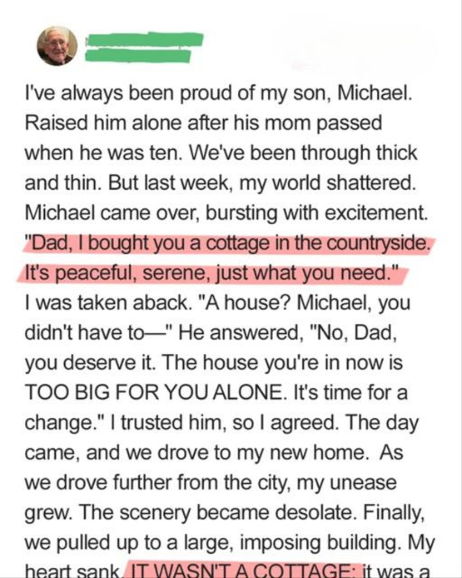 A Son’s Gift, A Father’s Fear